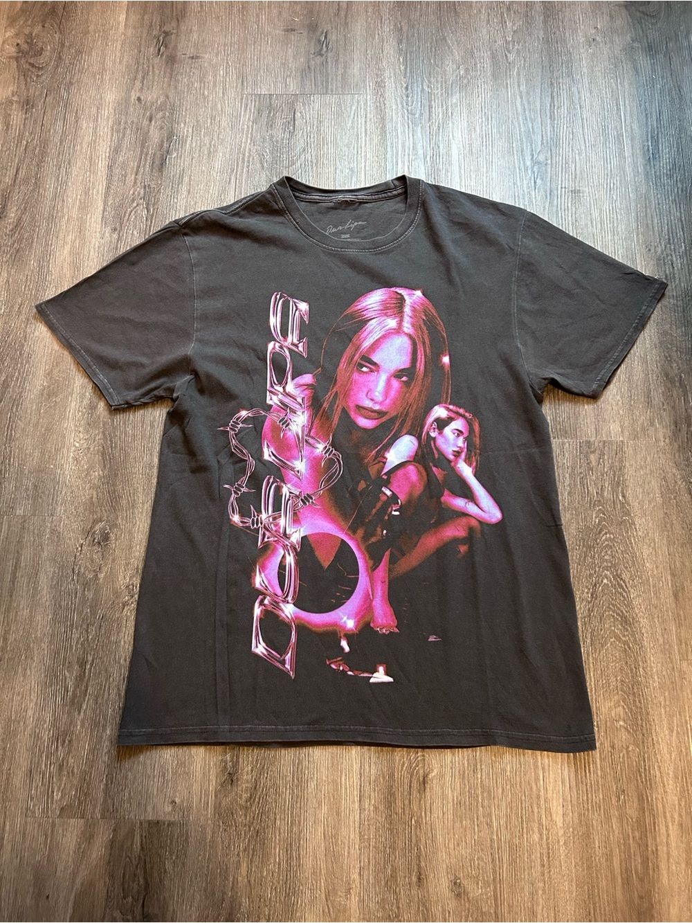 Dua Lipa 2022 Future Nostalgia Tour Black T-Shirt Men’s Sz Medium